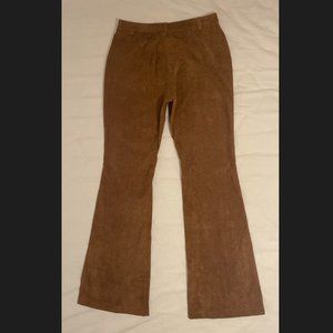 Kollyy Long Flared corduroy type pants